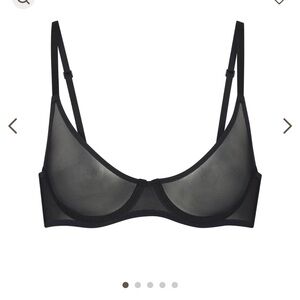 SKIMS ULTRA FINE MESH SCOOP BRA